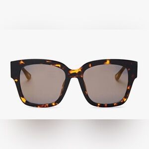 DIFF Eyewear • Bella II Dark Tortoise/Gold Mirrored